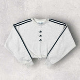 Adidas Cropped Sweatshirt- UK6